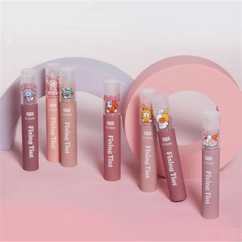 Тинт для губ ETUDE HOUSE Fixing tint (BT21 edition) | отзывы