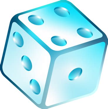 Isometric dice cube PNG, SVG