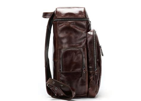 Men's Luxury Brown Leather Backpack - Shop Great Prices at LeatherNeo