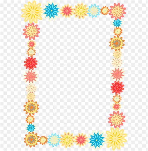 Flower Frame Border Design Free Infoupdate Org