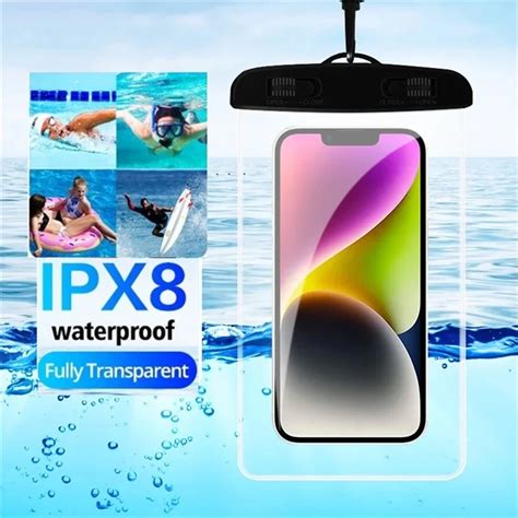 Водонепроницаемый чехол для телефона IP68 из ПВХ, водонепроницаемая ...