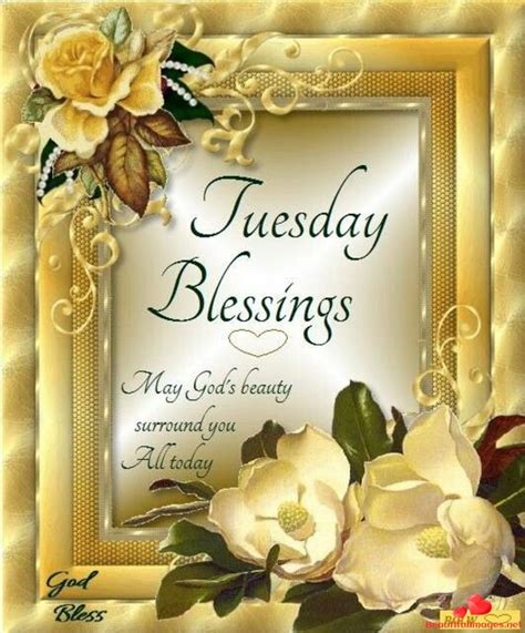 Happy Tuesday Blessings Images Bling Hutomo