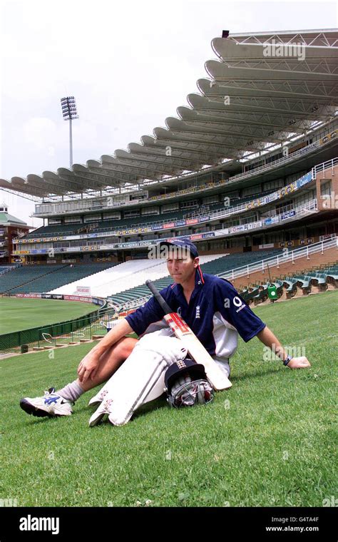 England Batsman Michael Atherton At The Wanderers In Johannesburg