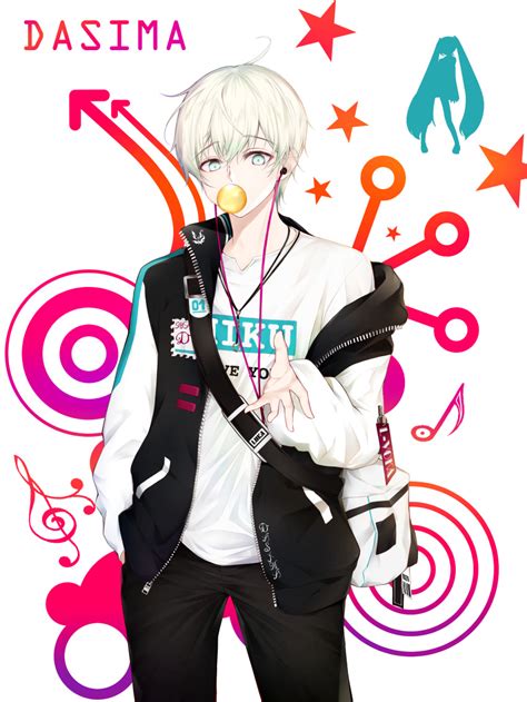 Safebooru 1boy Absurdres Ahoge Artist Name Bangs Black Jacket Black Pants Blonde Hair