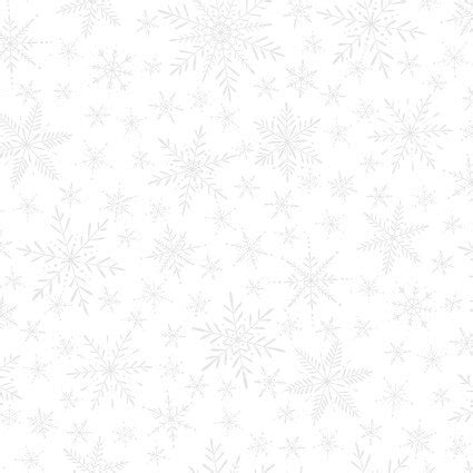 Solitaire White Snowflakes — Iva's & Company Studio