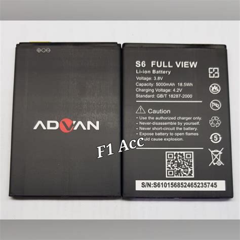 Jual Baterai Batre Battery Advan S6 Full View I55D Batere Advan I55D S6