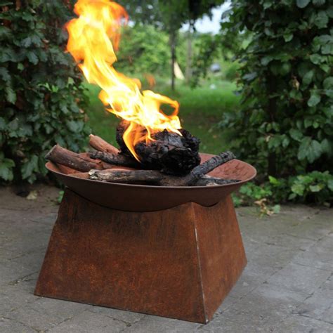 Esschert Design Rust 22 In Fire Bowl Outdoor Fire Pit Designs Wood