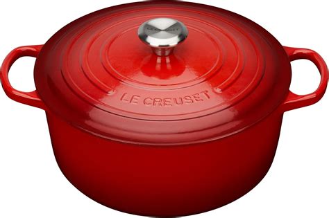 Le Creuset Signature Enamelled Cast Iron Round Casserole Dish With Lid