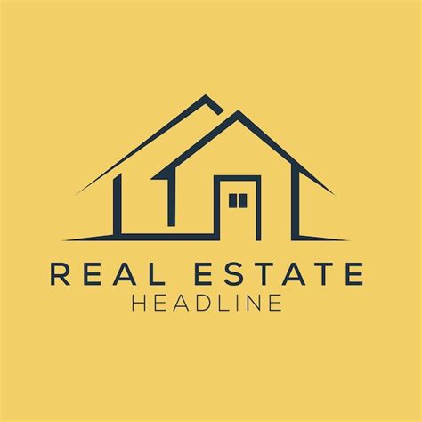 Premium Vector Real Estate Logo Vector Design