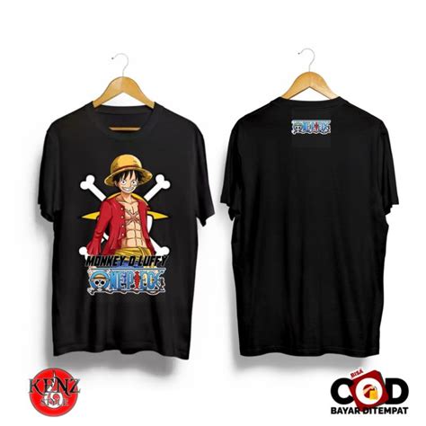 Jual Kaos Monkey D Luffy One Piece Bajak Laut Topi Jerami Shopee