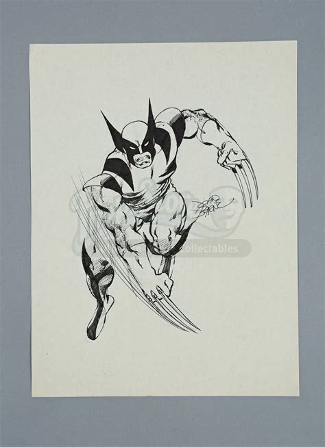 X Men Circa Late 1970s To 1980 John Byrne Hand Drawn Wolverine