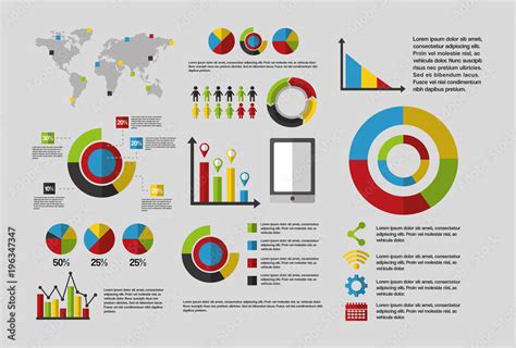 Business Statistics Graph Demographics Population Chart People