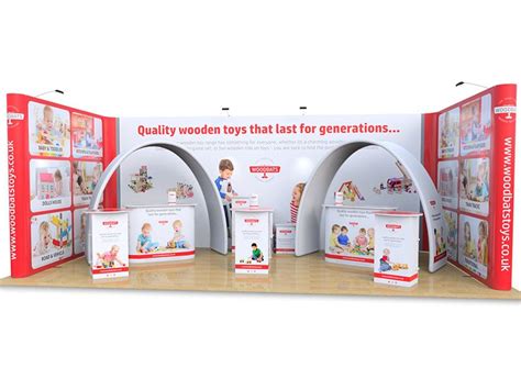 4m X 8m U Shape Exhibition Stand Jumbo Exhibition Display