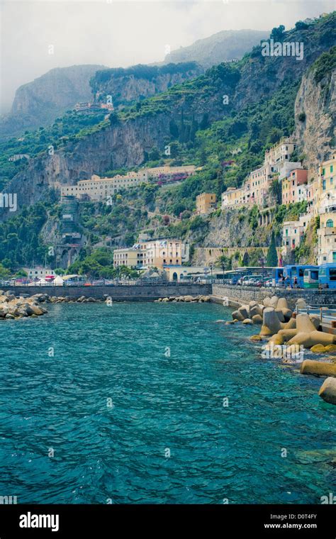 Amalfi Coast Italy Costiera Amalfitana Italia Stock Photo Alamy