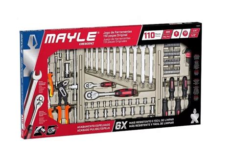 Kit Jogo Conjunto Ferramentas Pe As Mayle Original