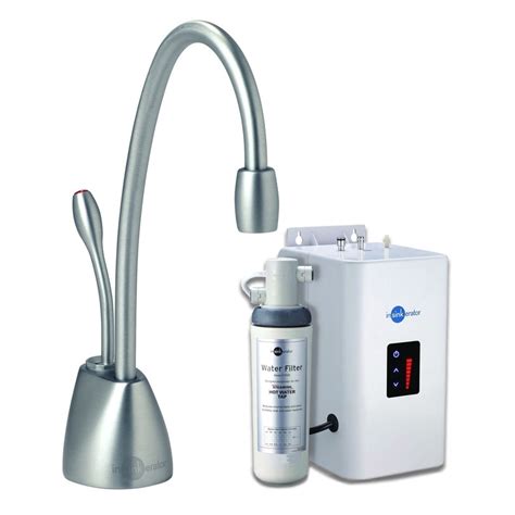 Insinkerator Gn Hot Water Tap Neo Tank Water Filter Brushed