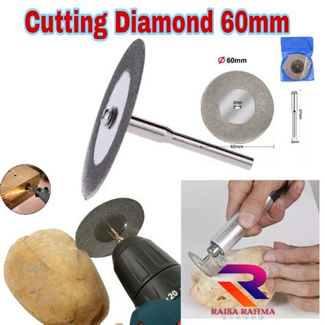 Jual Mata Gerinda Potong Diamond Cutting Disc 60mm Mata Potong Gerinda