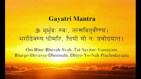 Learn One Free Class 2 Sanskrit Mantra Gayatri Mantra Youtube