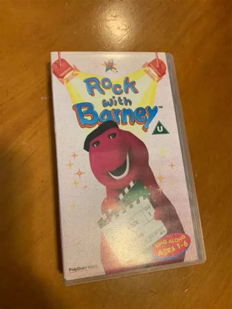 BARNEY - ROCK With Barney (VHS, 1992) £4.50 - PicClick UK