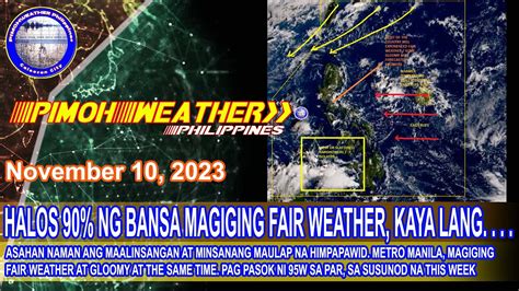 BUONG BANSA MAKARARANAS NG MAALINSANGANG PANAHON PERO MGA ISOLATED