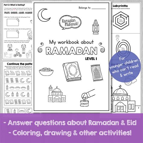 14 My 2020 Ramadan Activity Book By My Little Alim