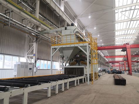 Taa Brand China Automatic Roller Conveyor Pass Through Shot Blasting