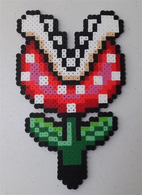 Piranha Plant Perler Art Wip By Kamikazekeeg Perler Bead Art Perler Art