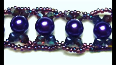 Easy Diy Beaded Bracelet How To Make Bracelet Of Pearls Bicones And