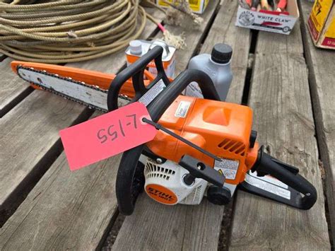 Stihl Ms180c Chainsaw Fragodt Auction And Real Estate Llc