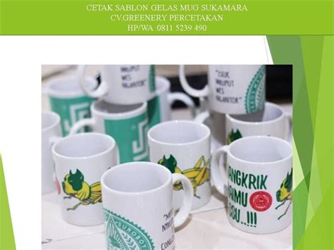 TERBAIK CALL 0811 5239 490 WA Sablon Gelas Mug Sukamara