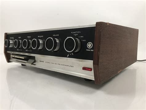 Vintage 1960 S Nikko TRM 50 Integrated Amplifier Reverb