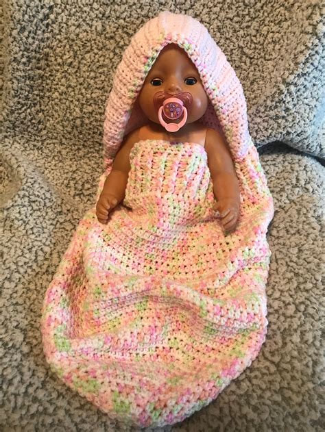 Buy Crochet Baby Swaddle Sleeping Bag Online In India Etsy