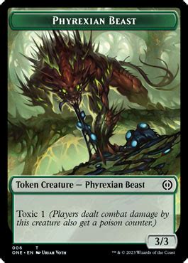 Phyrexia All Will Be One Tokens