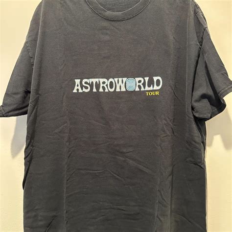 Travis Scott Astroworld Tour Wish You Were Here Tee Depop