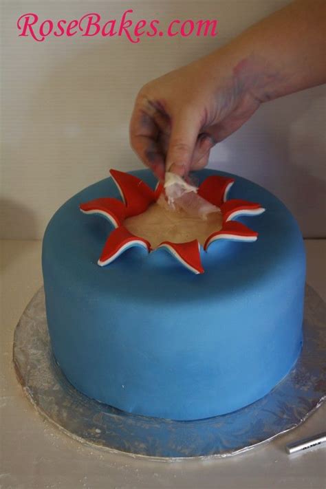 Superman Bursting Out Of The Cake Exploding Cake Tutorial Part 2 Exploding Cake Cupcake