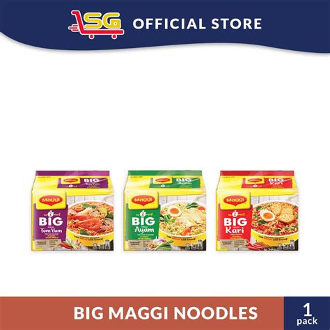 Sg Big Maggi 2 Minute Instant Noodles Tomyamayamkari 5s