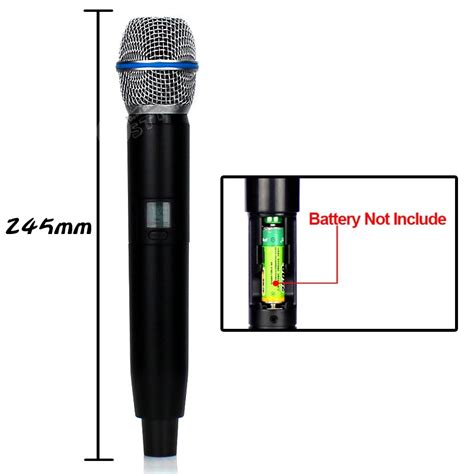 BGLXD4 UHF Wireless Microphone Professional BETA87A BETA 87A Handheld