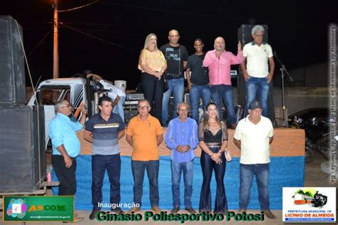 Licínio de Almeida Quadra Poliesportiva é inaugurada no Bairro Potosi