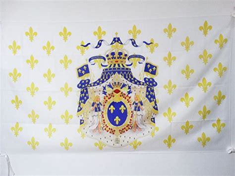 Buy AZ Kingdom of France Coat of arms 3' x 5' for a Pole - French Royal s 90 x 150 cm - Banner ...