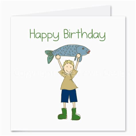 Happy Birthday Fishing Cards | BirthdayBuzz