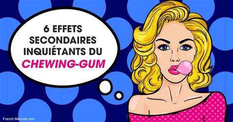 6 effets secondaires inquiétants du chewing gum