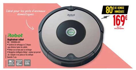 Promo Aspirateur Robot Chez Carrefour Icatalogue Fr