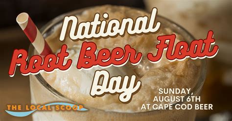 National Root Beer Float Day At Cape Cod Beer Cape Cod Beer