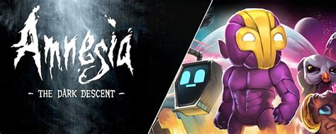 Amnesia The Dark Descent And Crashlands Are Currently Available For