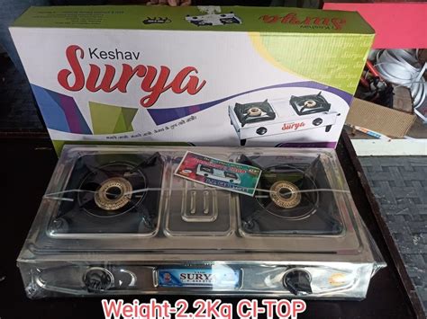 Surya LPG Gas Stove Stainless Steel At Rs 580 In New Delhi ID