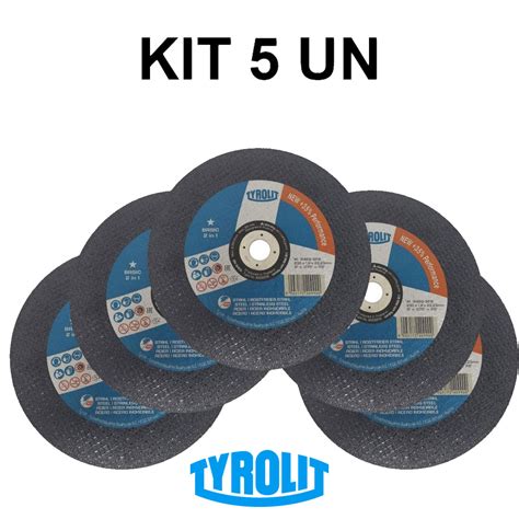 Kit Disco Corte Inox Basic X X Tyrolit