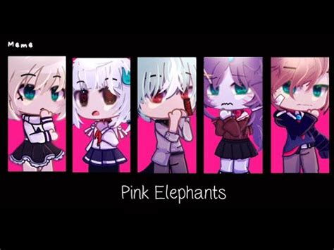 Pink Elephant Meme Inspired By Nixxie By Star Gacha Club