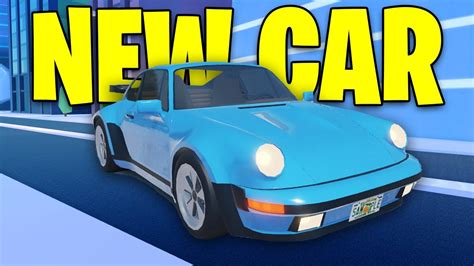 Roblox Jailbreak New Limited Car Porsche 911 New Car Roblox Leaks