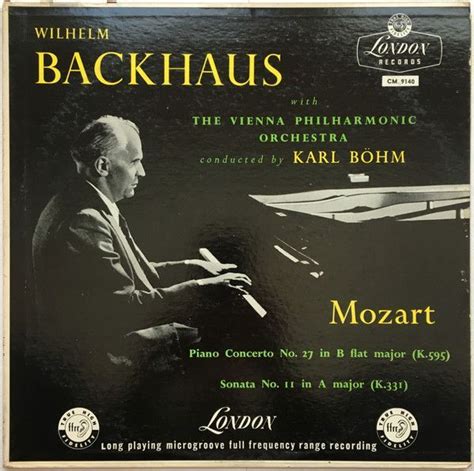 Yahoo Lp Wilhelm Backhaus Wiener Philharmoniker K