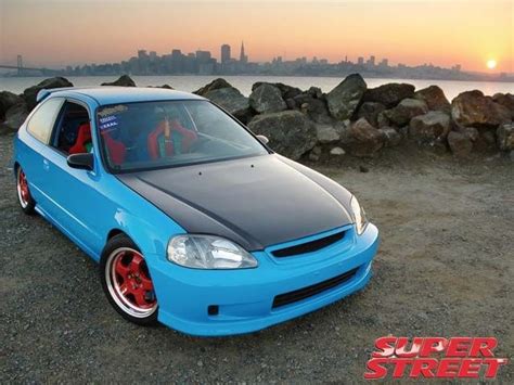 Honda Civic Ek Back 2 Basics Via Super Street Honda Civic Honda